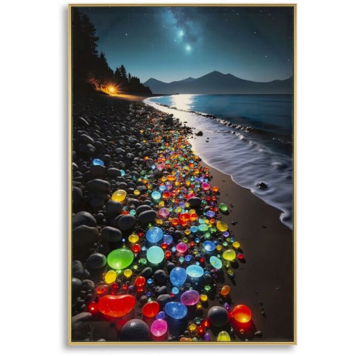 Obraz na ścianę „Colors” Mauro Ferretti – dekoracyjna płótna z ramą 60x90 cm