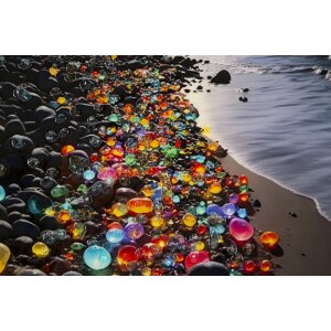 Obraz na ścianę „Colors” Mauro Ferretti – dekoracyjna płótna z ramą 60x90 cm