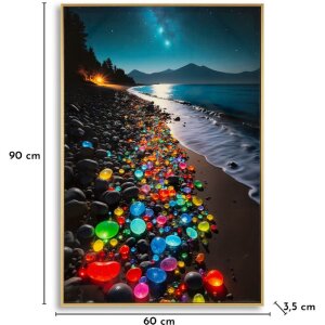 Obraz na ścianę „Colors” Mauro Ferretti – dekoracyjna płótna z ramą 60x90 cm