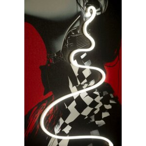 Obraz ścienne „Psyco” z LED od Mauro Ferretti – 60x90 cm, 3D aplikacja