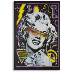 LED obraz na płótnie „Marilin” 60x90 cm – 3D aplikacja z szkła akrylowego