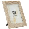 Ramka na zdjęcia „Piasek” 15x20 cm, beżowa, z falowym wzorem – Mauro Ferretti