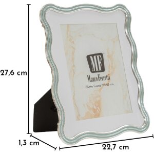 Ramka na zdjęcia „Elizabeth” 20x25 cm, jasnoniebieska – Mauro Ferretti