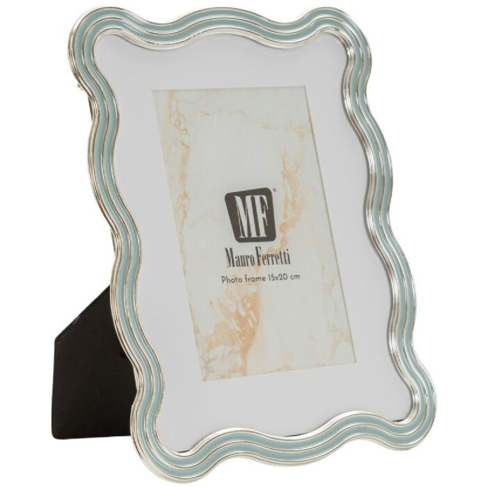Ramka na zdjęcia "Elizabeth" 15x20 cm, jasnoniebieska – Mauro Ferretti
