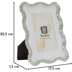Ramka na zdjęcia "Elizabeth" 15x20 cm, jasnoniebieska – Mauro Ferretti