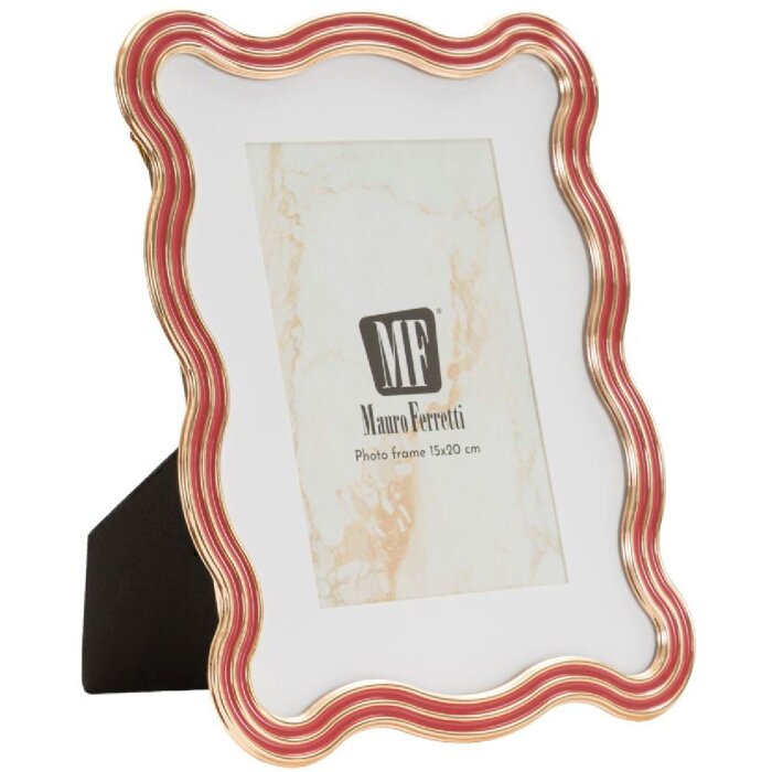 Ramka na zdjęcia „Elizabeth” 15x20 cm, czerwona – Mauro Ferretti