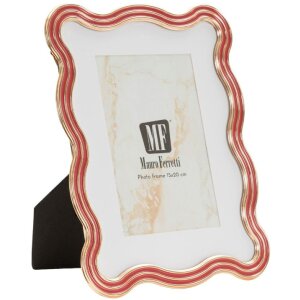 Ramka na zdjęcia „Elizabeth” 15x20 cm, czerwona – Mauro Ferretti