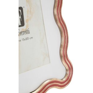 Ramka na zdjęcia „Elizabeth” 15x20 cm, czerwona – Mauro Ferretti