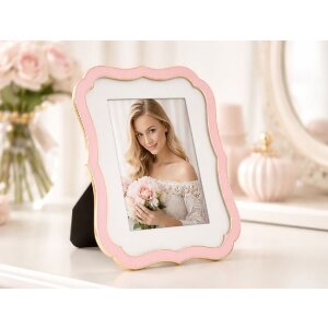 Ramka na zdjęcia "Margot" 15x20 cm, różowa – Mauro Ferretti