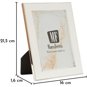 Ramka na zdjęcia "Molly" 12,5x17,5 cm, biała – Mauro Ferretti