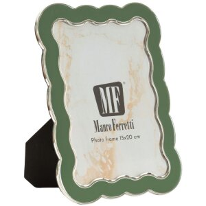 Ramka na zdjęcia "Charlotte" Mauro Ferretti, zielona, 12,5x17,5 cm