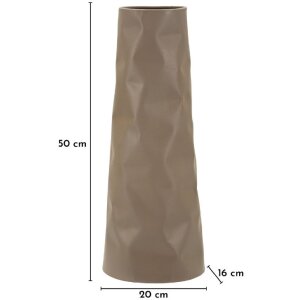 Vaza „Norimberga” Mauro Ferretti – stylowa, stalowa dekoracja ścienna 16x20x50 cm