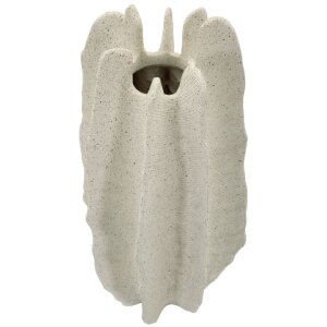 Wazon "Ester" Mauro Ferretti – skulpturalny wazon z polyresyny, Ø23x50 cm