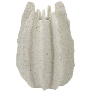 Wazon "Ester" Mauro Ferretti – organiczny, rzeźbiarski kształt z efektem pękania, Ø26x40 cm