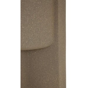 Stojak na donice zewnętrzny "Moai" Ø39x80,5 cm, brąz – Mauro Ferretti