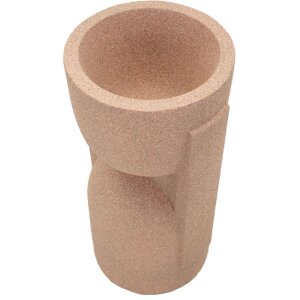 Stojak na doniczki ogrodowe "Nui" Mauro Ferretti – czerwony, futurystyczny design