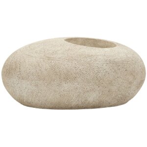 Doniczka zewnętrzna Mauro Ferretti STONE, szara, 78,5x56x33,5 cm