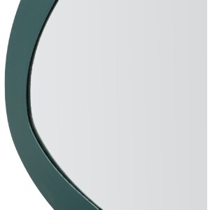 Lusterko ścienne SATURNO Ottanio od Mauro Ferretti – nowoczesny design z ramą w kolorze petrol