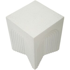 Mauro Ferretti Beistelltisch ARC Creme 40.5x40.5x50.5cm