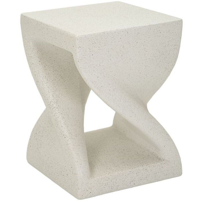 Mauro Ferretti Beistelltisch Z 34x34x45 cm Creme