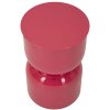 Stolik pomocniczy OYI Ø31x46 cm Fuchsia – metal, połysk, nowoczesny design