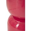 Stolik pomocniczy OYI Ø31x46 cm Fuchsia – metal, połysk, nowoczesny design