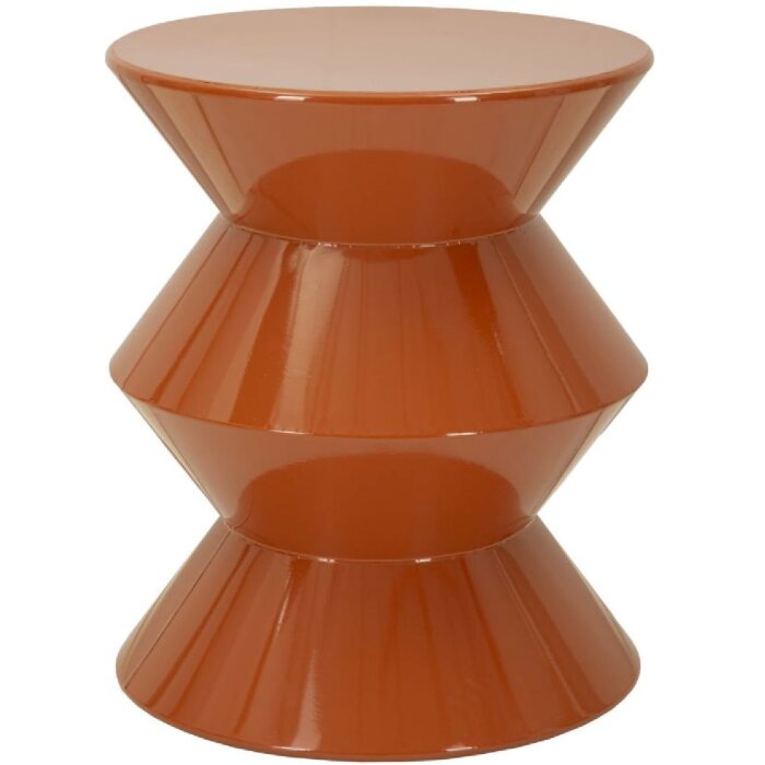Stolik pomocniczy ZAG Ø37,5x45 cm Pomarańczowy – Mauro Ferretti
