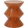 Stolik pomocniczy ZAG Ø37,5x45 cm Pomarańczowy – Mauro Ferretti