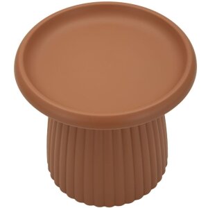 Mauro Ferretti Beistelltisch Geax Rot Ø50x45 cm Kunststoff