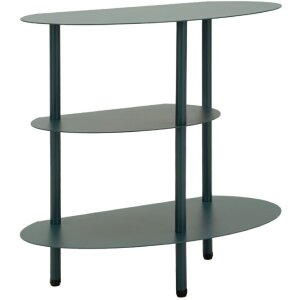 Mauro Ferretti Nachttisch Saturn Ottanio 49,5x27,5x49,5 cm Metall