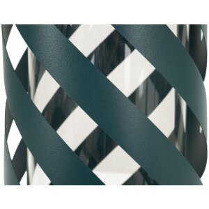 Latarnia Mauro Ferretti Saturno Ottanio Twist Ø23x43 cm – metal, szkło