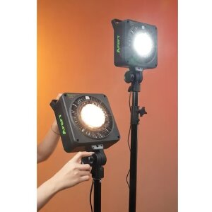 FalonEyes AFEFT SQ3 300W Bi-Color LED Studioleuchte Bowens