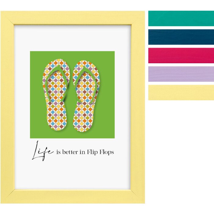 Ramka na zdjęcia Goldbuch Lunaro – drewniana, płaska, w 3 rozmiarach i kolorach