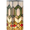 Tiffany kolumna świetlna figury geometryczne 12,5x35 cm