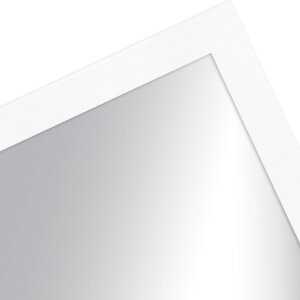 Lustrzane Ściana H960, białe maszynowe, 20x60 cm, drewno naturalne, minimalistyczne