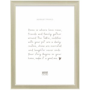 Ramka na zdjęcia Deknudt S244 – z polistyrolu, drewno, szkło kryształowe