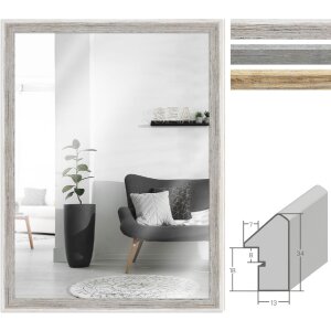 Lustro na ścianę MendeFrames H790 Dom plażowy –...