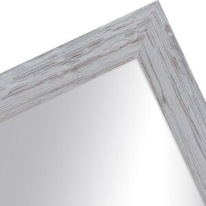 Lustrzanka MendeFrames H750 – styl domu nad morzem, drewniana ramka, 40x60 cm