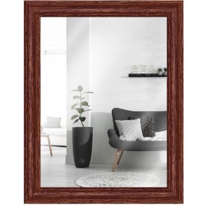 Ściana lustrzana MendeFrames H740 w stylu shabby-chic,...