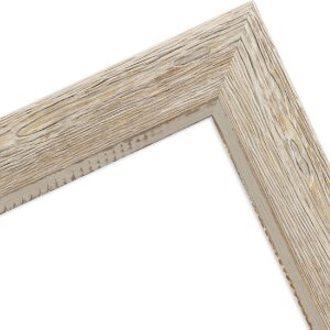 Ramka na zdjęcia MendeFrames H690, styl vintage, 42x59,4 cm, kremowo-brązowa, szkło muzealne