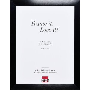 Ramka ochronna Effect A1 Profil S3 – aluminiowa, niepalna, do dużych formatów, czarna/srebrna