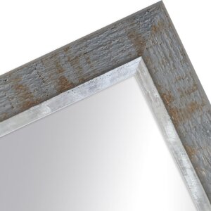 Lustrzanka MendeFrames H670 – styl industrialny, szara, 24x30 cm