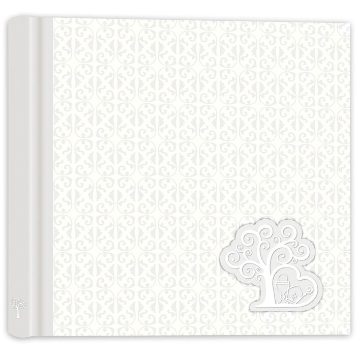 ZEP Kommunion Fotoalbum weiß 24x24 cm 40 Seiten buchgebunden