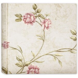 ZEP Fotoalbum Jardin rosa 24x24 cm 40 Seiten buchgebunden Motivdruck