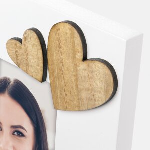 Ramka na zdjęcia z drewna „Mamy” 10x15 cm,...