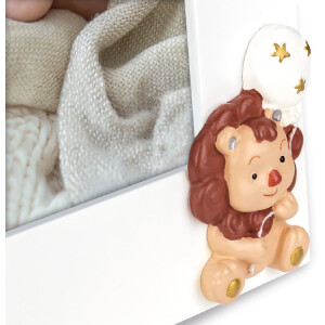 ZEP Baby Tommaso Ramka na zdjęcia 10x15 cm pionowa - Lew i balon