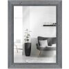 Lustro ścienne MendeFrames H660 w stylu shabby-chic, 59,4x84,1 cm, szare