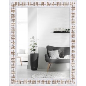 Lustrzana ściana MendeFrames w stylu shabby-chic 45x60...