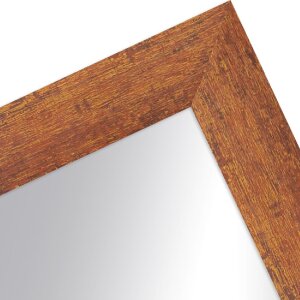 Lustro ścienne MendeFrames H610, vintage, brązowe, 20x25 cm