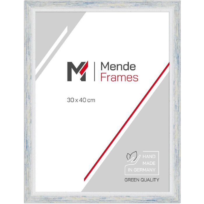 MendeFrames Ramka H490 Modern błękitna 21x29,7 cm szkło muzealne